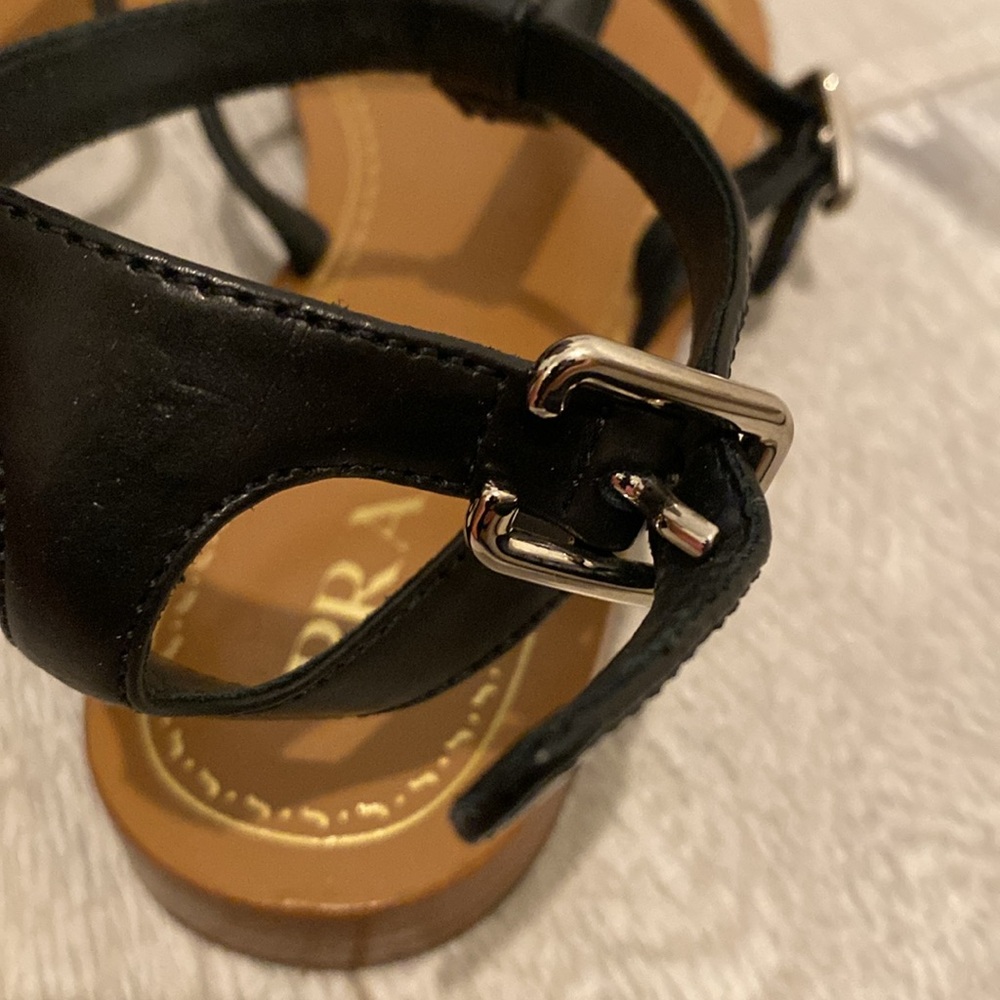 Black Prada Gladiator Sandals - Picture 4 of 13